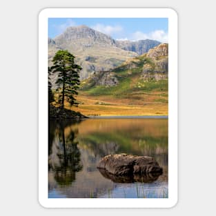 Harrison Stickle From Across Blea Tarn Sticker